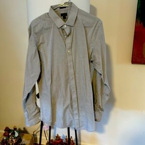 Grey J. Crew button down shirt